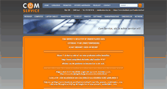 Desktop Screenshot of comservice.be