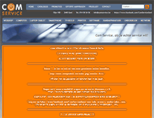 Tablet Screenshot of comservice.be